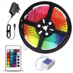 Світлодіодна стрічка з пультом smd RGB