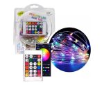 Світлодіодна LED стрічка RGB з пультом та USB живленням 10м