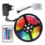Світлодіодна стрічка з пультом smd RGB-5050