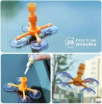 Набір для ремонту тріщин лобового скла Windshield Repair Kit - Зображення 5
