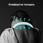 Вентилятор на шию NECK COOLER портативний з акумулятором 4000 mAh Білий - Зображення 6