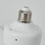 Лампа вентилятор 40W, в патрон E27, 6500K + Пульт / Стельова люстра LED / Стельовий вентилятор - Зображення 3