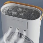 Підлоговий вентилятор з функцією зволожувача/поворотний на 180° - Зображення 5