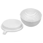 Овочерізка Cutter Bowl, чаша для швидкої та безпечної нарізки овочів та фруктів, пластикова миска для салату, кухонний аксесуар, можна мити у посудомийній машині - Зображення 5