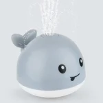Іграшка для ванної Сірий Qinye Toys Кіт спрей, що світиться з фонтаном - Зображення 3
