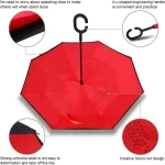 Парасолька автомат Umbrella, парасолька перевертень, розумна парасолька - Зображення 2