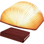 Настільна лампа світильник у вигляді книги Foldable Book Lamp Нічник для дитячої кімнати