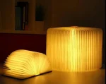 Настільна лампа світильник у вигляді книги Foldable Book Lamp Нічник для дитячої кімнати - Зображення 4