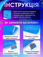Дитячий графічний планшет для малювання та нотаток з функцією стирання - Зображення 6