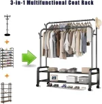 Стійка-вішалка для одягу та взуття Multipurpose Hanger - Зображення 3