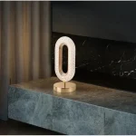 Лампа-ночник кристальная Creative Table Lamp 3 режима Золото - Зображення 3