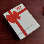 нічник 3D світильник планер з маркером будь-який напис, на якому можна писати розмір прямокутний - Зображення 4