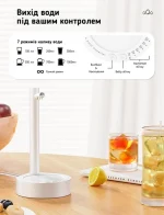 Портативний акумуляторний насос для води 7 режимів із зарядкою Type-C Smart Table Water-X115. - Зображення 5