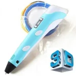 3D ручка з LCD дисплеєм та набором еко пластику для 3Д малювання 3D Pen - Зображення 3