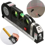 Лазерний рівень LASER LEVELPRO3 / Нівелір з вбудованою рулеткою / Рівень будівельних робіт - Зображення 2