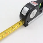 Лазерний рівень LASER LEVELPRO3 / Нівелір з вбудованою рулеткою / Рівень будівельних робіт - Зображення 9