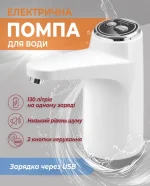 Електрична помпа для води Aqua Pump Elite на акумуляторі - Зображення 2