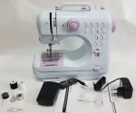 Портативна Швейна машинка Sewing Machine з оверлоком та педаллю - Зображення 5