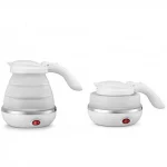 Електрочайник дорожній Electric Kettle KET-23 складний силіконовий Білий - Зображення 4