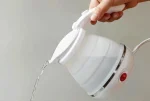 Електрочайник дорожній Electric Kettle KET-23 складний силіконовий Білий - Зображення 5