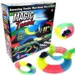 Дитячий гоночний трек Magic Tracks 220 деталей, світиться в темряві, з машинкою з підсвіткою - Зображення 6