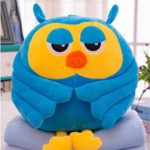М'яка плюшева лялька СОВА (зелена, синя, червона) 1,76*1 м - Зображення 2