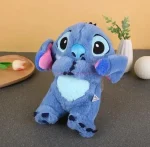 М'яка інтерактивна іграшка Soft Toys «Стіч» з підсвіткою, музикою та ефектом дихання, світиться, колискова - Зображення 3