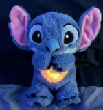 М'яка інтерактивна іграшка Soft Toys «Стіч» з підсвіткою, музикою та ефектом дихання, світиться, колискова - Зображення 5
