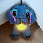 М'яка інтерактивна іграшка Soft Toys «Стіч» з підсвіткою, музикою та ефектом дихання, світиться, колискова - Зображення 6
