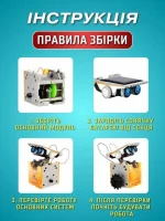 Конструктор Робот 14 в 1 - Solar на сонячній батареї - Зображення 13