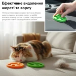Набір силіконових лапок для видалення шерсті та волосся RZTK Laundry Paws 2 шт - Зображення 4