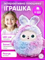 М’яка інтерактивна іграшка з AI-реакціями, розумна плюшева іграшка, 30м, від 3 років - Зображення 6