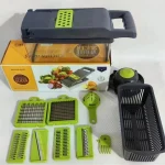 Овочерізка Мультислайсер 14 В 1 Veggie Slicer Із Ситечком Для Нарізки Подрібнення - Зображення 4