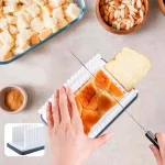 Хліборізка для домашнього хліба з піддоном для крихт та регульованою напрямною для нарізки - Зображення 2