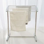 Сушарка для білизни (70х62х36см) Mobile towel rack, на 5 рядів / Сушка для підлоги для одягу - Зображення 2
