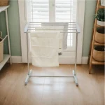 Сушарка для білизни (70х62х36см) Mobile towel rack, на 5 рядів / Сушка для підлоги для одягу - Зображення 5