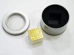 Неокуб квадратний Neocube 216 кубиків 5мм у металевому боксі (Золотий) - Зображення 4
