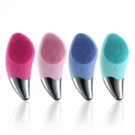 Електрична очищувальна силіконова щітка-масажер для обличчя Sonic Facial Brush - Зображення 4