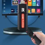 Ігрова приставка до телевізора UKC Game TV Stick X2 Plus 64Gb консоль з двома джойстиками та пультом керування Android TV 8K - Зображення 4