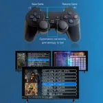 Ігрова приставка до телевізора UKC Game TV Stick X2 Plus 64Gb консоль з двома джойстиками та пультом керування Android TV 8K - Зображення 7