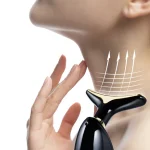 Ліфтинг масажер для обличчя та шиї Face Lifter / Мікрострумовий масажер обличчя / Масаж шиї з імпульсним світлом - Зображення 3