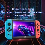 Ігрова консоль X80: 7" HD Портативна Кишенькова з PSP, GBA та Класичними Аркадними Іграми - Зображення 2
