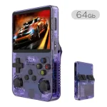 Портативна ігрова консоль Intex Data Frog R36S Retro Handheld Game Console 64Gb, Purple - Зображення 2