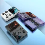 Портативна ігрова консоль Intex Data Frog R36S Retro Handheld Game Console 64Gb, Purple