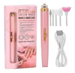 Фрезер для манікюру та педикюру Flawless Salon Nails Pink - Зображення 2