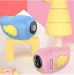 Дитячий фотоапарат - відеокамера Kids Camera пташка Блакитний