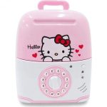 Сейф скарбничка валізка кіт Saving Box з кодовим замком Синій з білим ( hello kiti) - Зображення 3